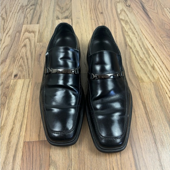 Studio Via Spiga Black Leather Dress Shoes 10 M main image 7